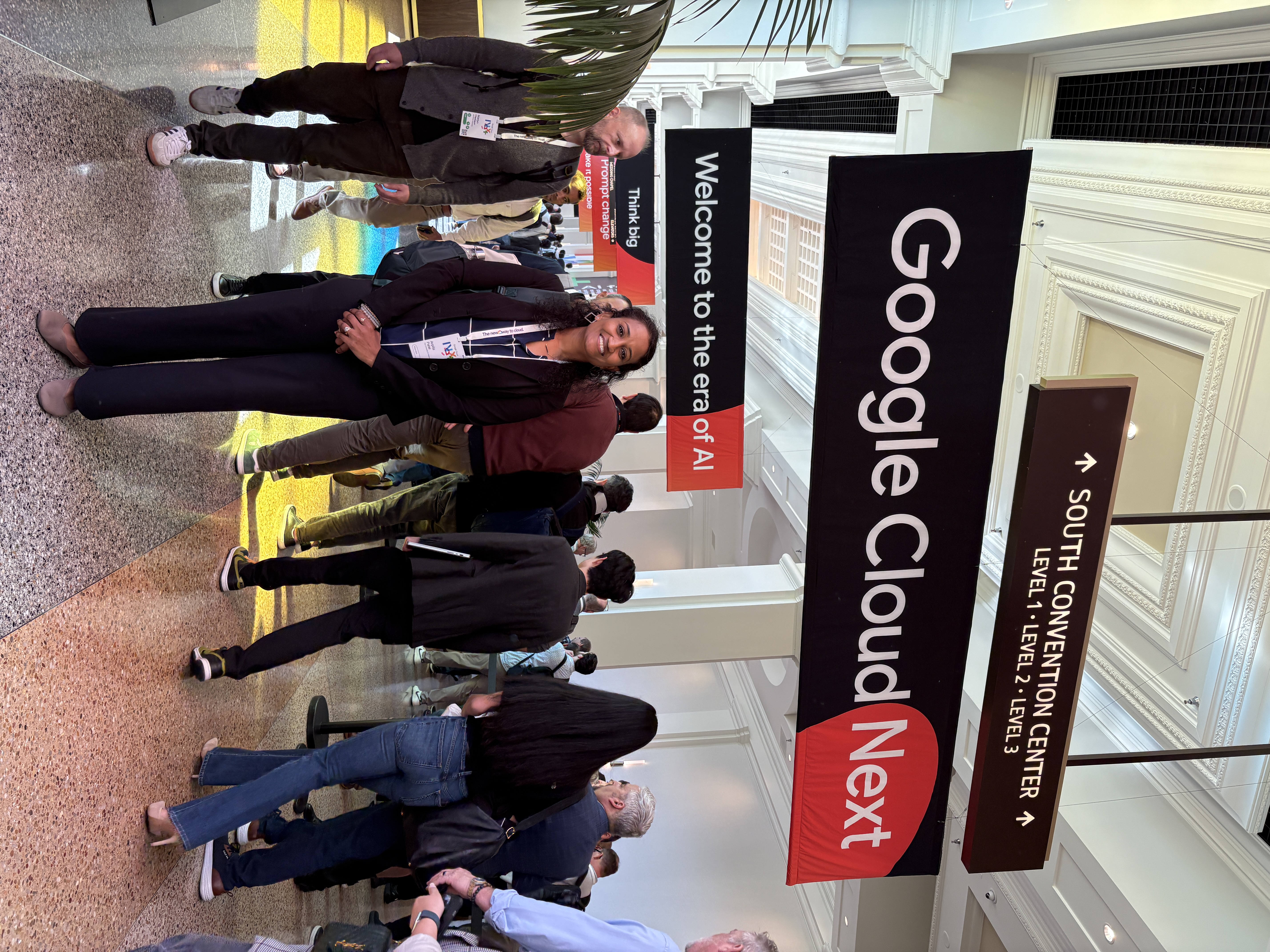 Arpita Patel at the Google Cloud Next conference