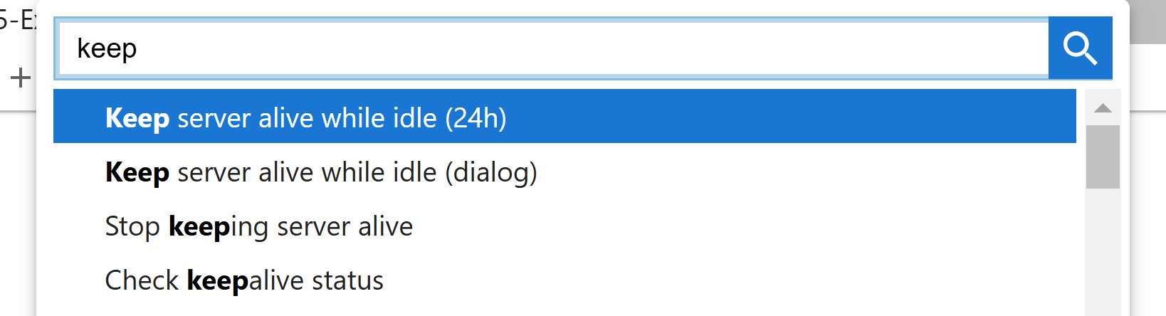 image of jupyterlab command palette